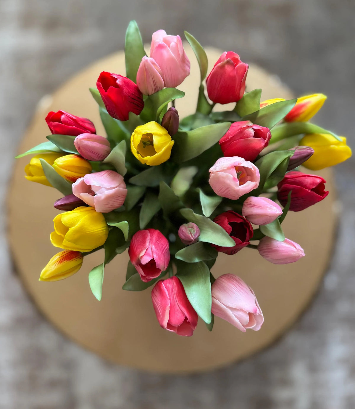 7 Tulpen * Real Touch * Premium Qualität * verschiedene Farben * 1 Bund
